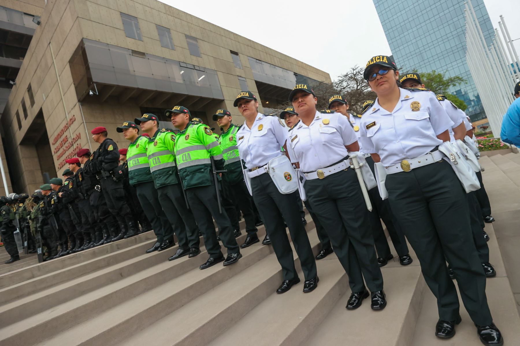 Policía Nacional presentó el plan de operaciones Semana de Líderes Económicos, del Foro APEC Perú 2024. Foto; ANDINA/Juan Carlos Guzmán.