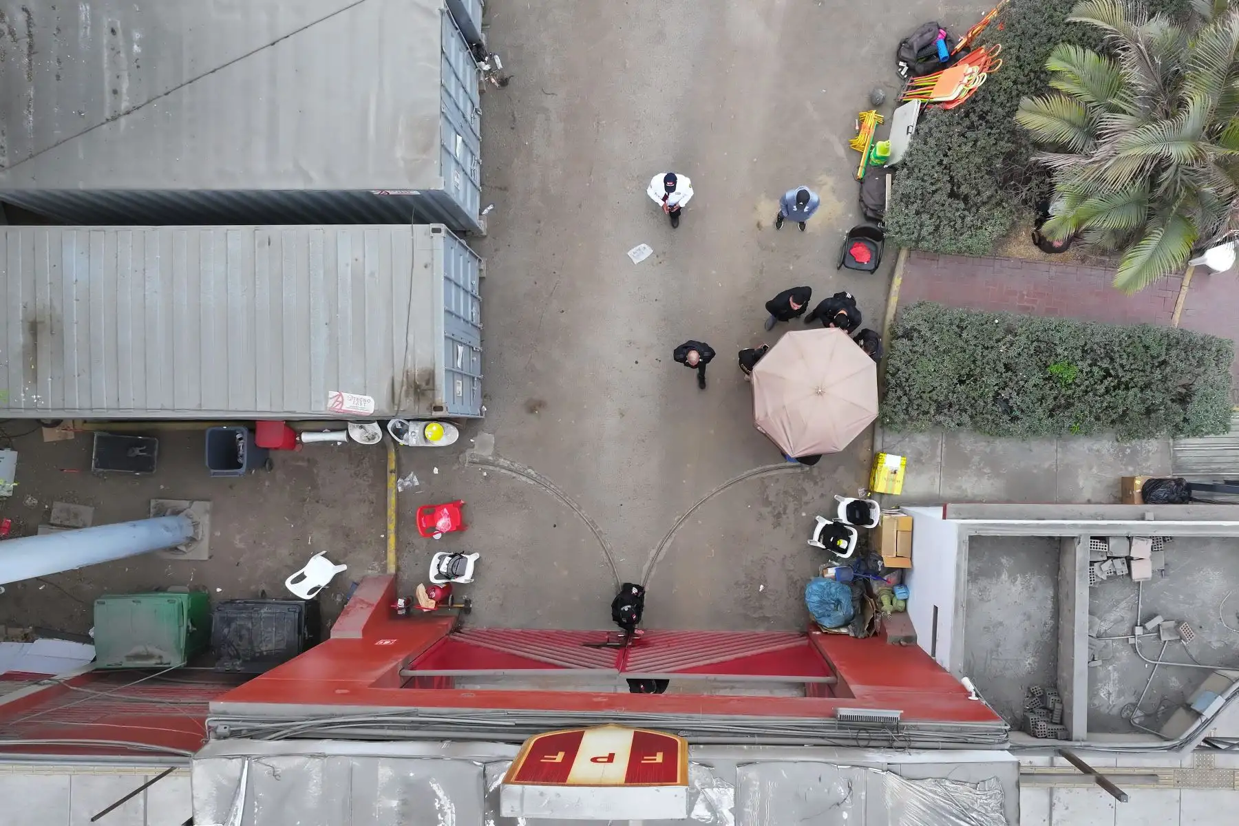Personal de la Fiscalía y la Policía Nacional, allanan la sede de la Federación Peruana de Fútbol en San Luis.

Foto: ANDINA/Juan Carlos Guzmán Negrini