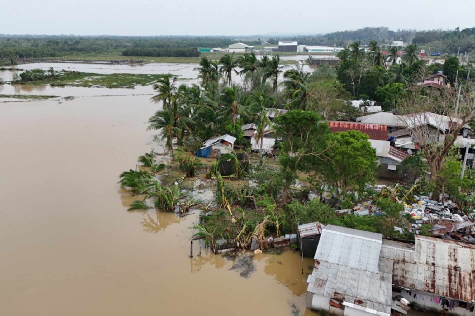 Más de 21.000 personas fueron evacuadas de 200 aldeas en la provincia de Cagayan en las horas previas a la llegada del ciclón, informó Rueli Rapsing, responsable provincial de labores de rescate. Foto: AFP