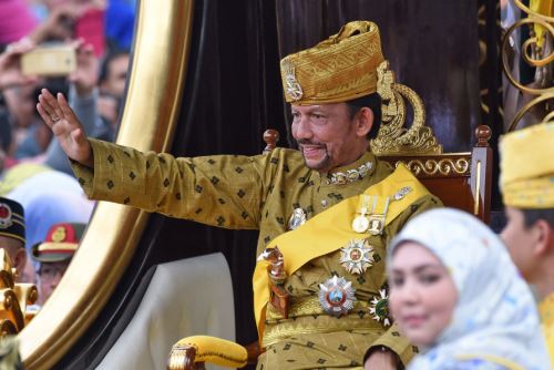 Sultán de Brunéi Darussalam, Haji Hassanal Bolkiah. Foto: AFP