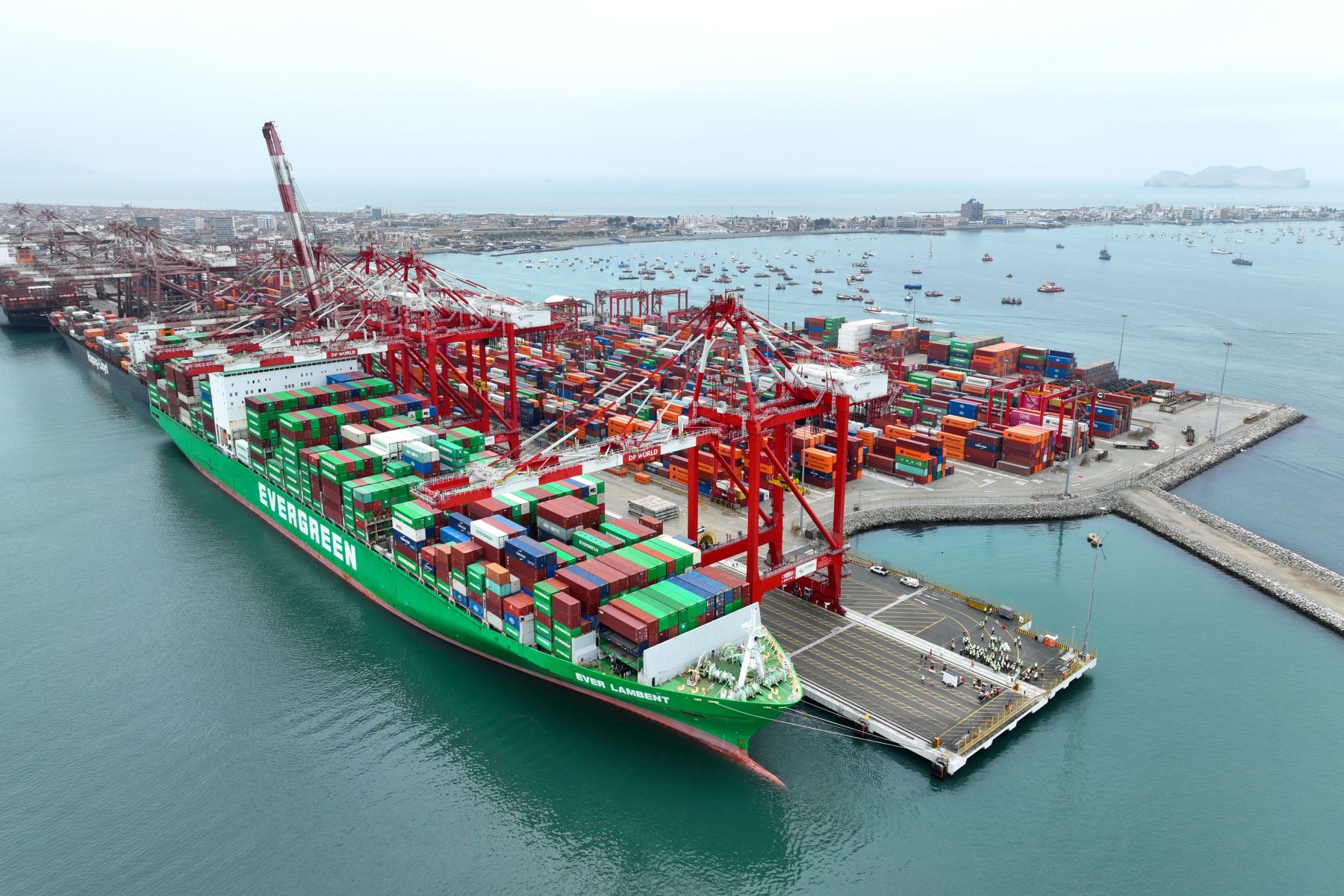 Terminal portuario del Callao.  ANDINA/Daniel Bracamonte