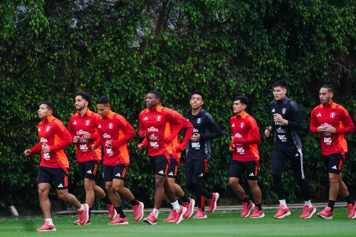 La selección peruana regresó a los entrenamientos en la Videna con miras  al partido ante la selección chilena por las Eliminatorias al Mundial 2026