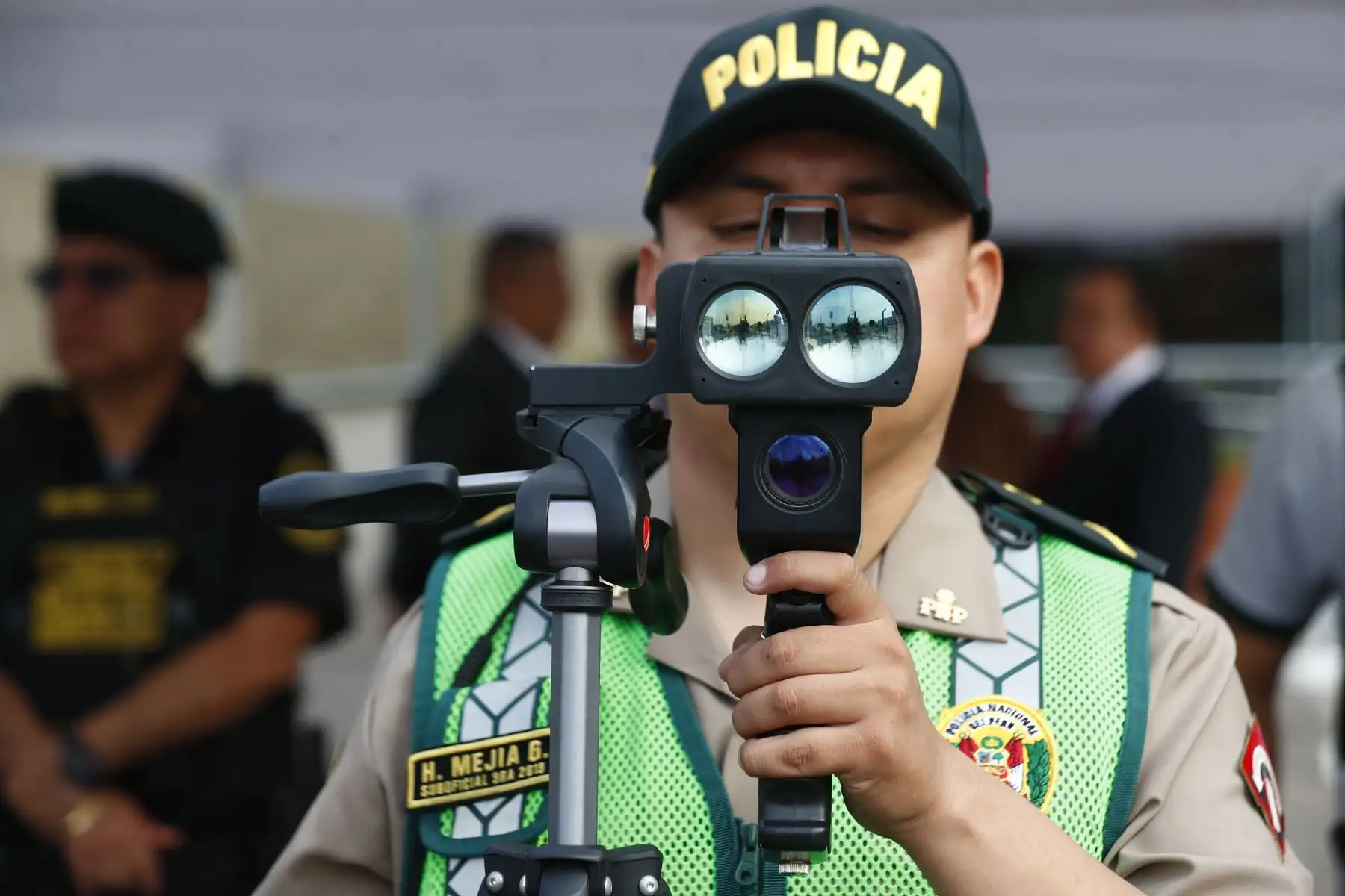 Integrantes de las Fuerzas Armadas y de la Policía Nacional se preparan para recibir a los mandatarios que llegaran para la semana de líderes del Foro de Cooperación Económica Asia-Pacífico, APEC 2024. Foto: ANDINA/ Daniel Bracamonte