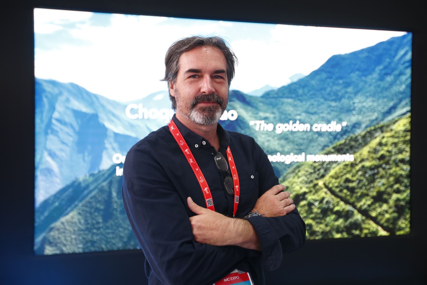 El galardonado fotógrafo Nicolas Villaume, explorador de National Geographic Society, estuvo a cargo del proyecto de realidad virtual de la ciudadela inca de Choquequirao,  que se exhibe en el Centro Internacional de Prensa de APEC Perú 2024, en la sede del Ministerio de Cultura. Foto:ANDINA/Daniel Bracamonte