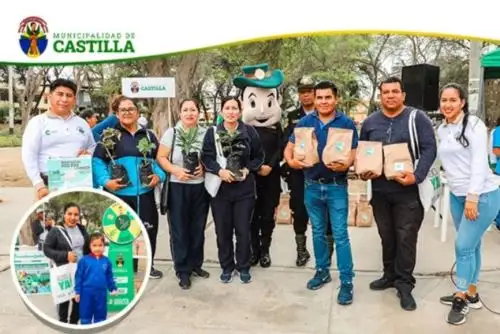 Municipalidad distrital de Castilla (Piura) impulsó campaña de reciclaje y concienciación sobre la protección ambiental. Foto: ANDINA/Difusión.