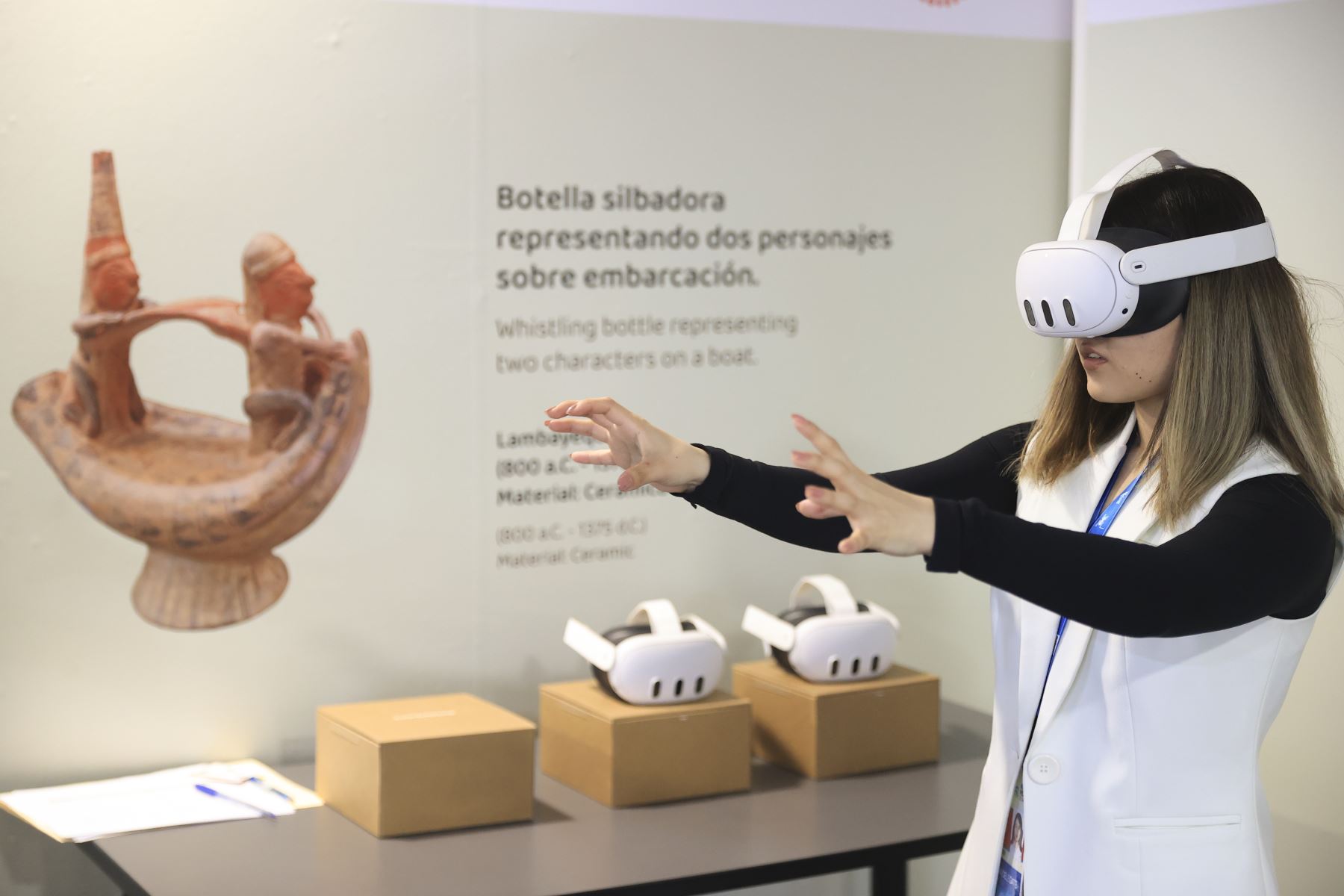 La tecnología de impresión 3D permite reproducir con mayor fidelidad el bien cultural. ANDINA/Jhonel Rodríguez Robles