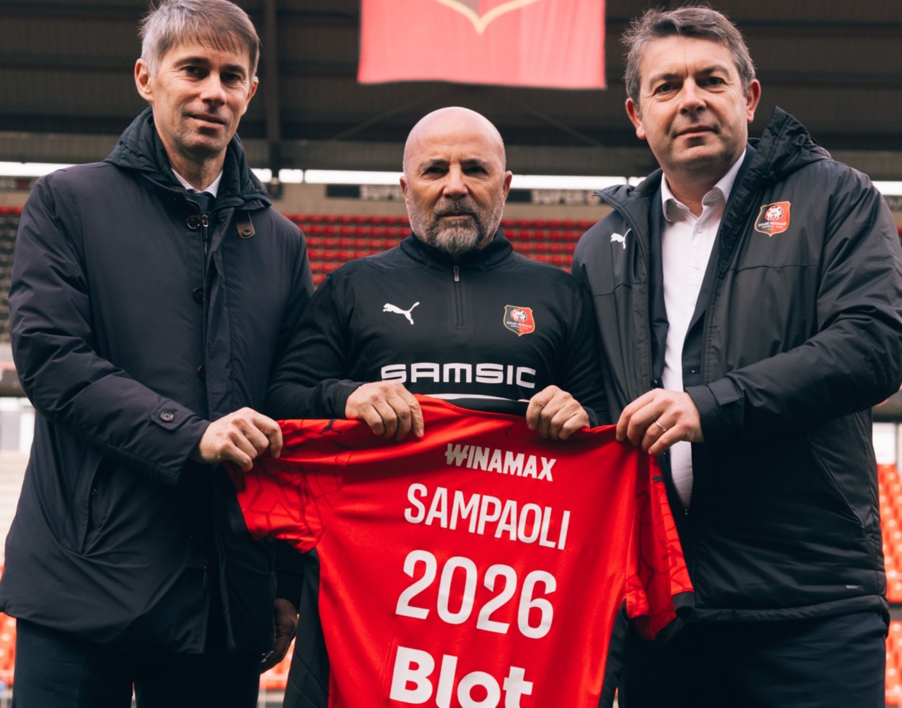 Sampaoli fue presentado como flamante entrenador del Rennes