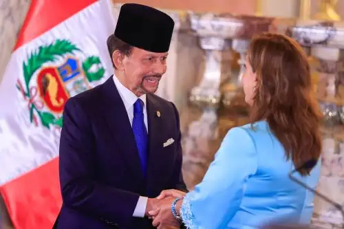 Sultán de Brunéi destaca gran potencial de cooperación durante visita de Estado a Perú. Foto:ANDINA/Prensa Presidencia
