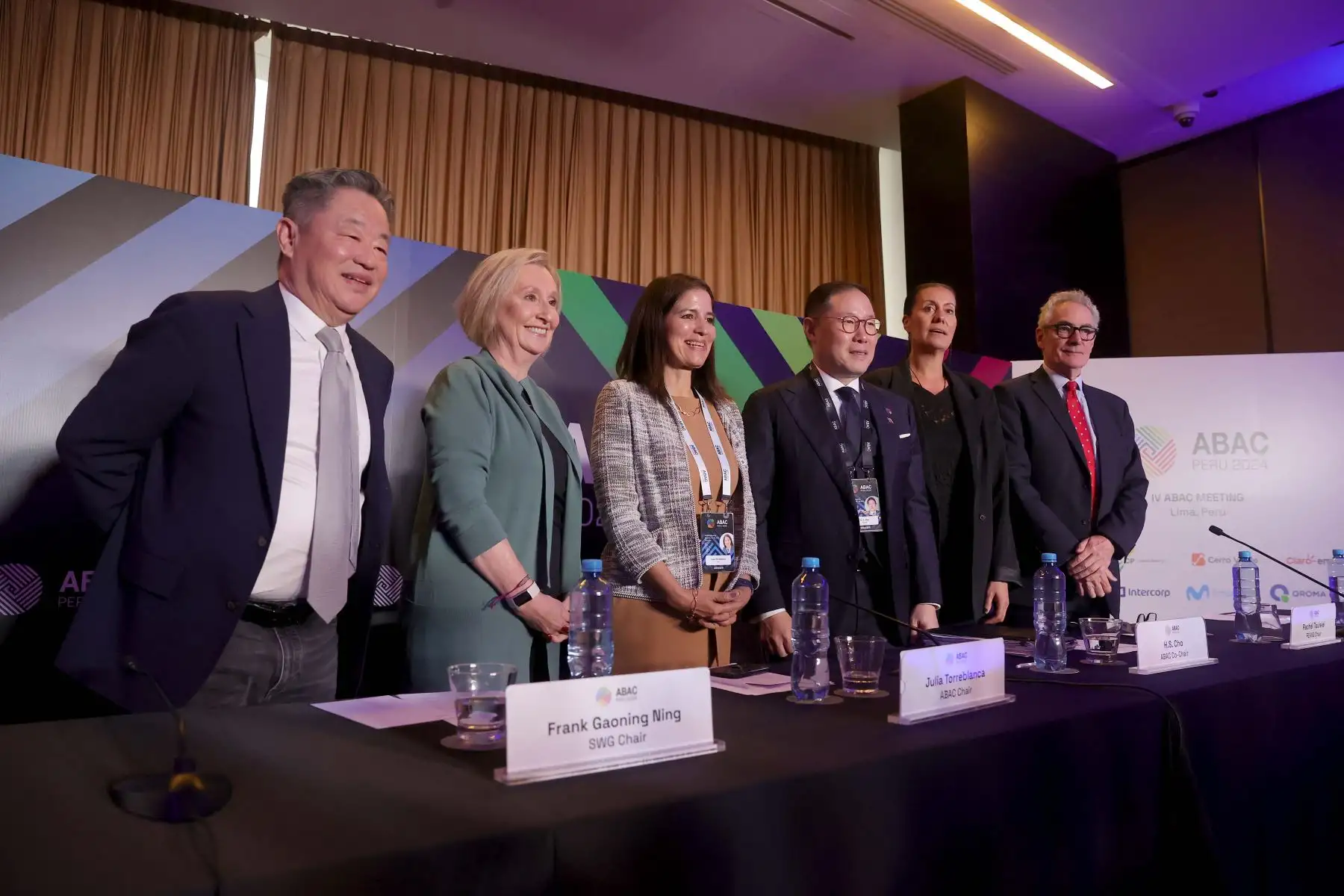 Conferencia de prensa del Consejo Consultivo Empresarial de APEC 2024. Foto: ANDINA/Melina Mejía