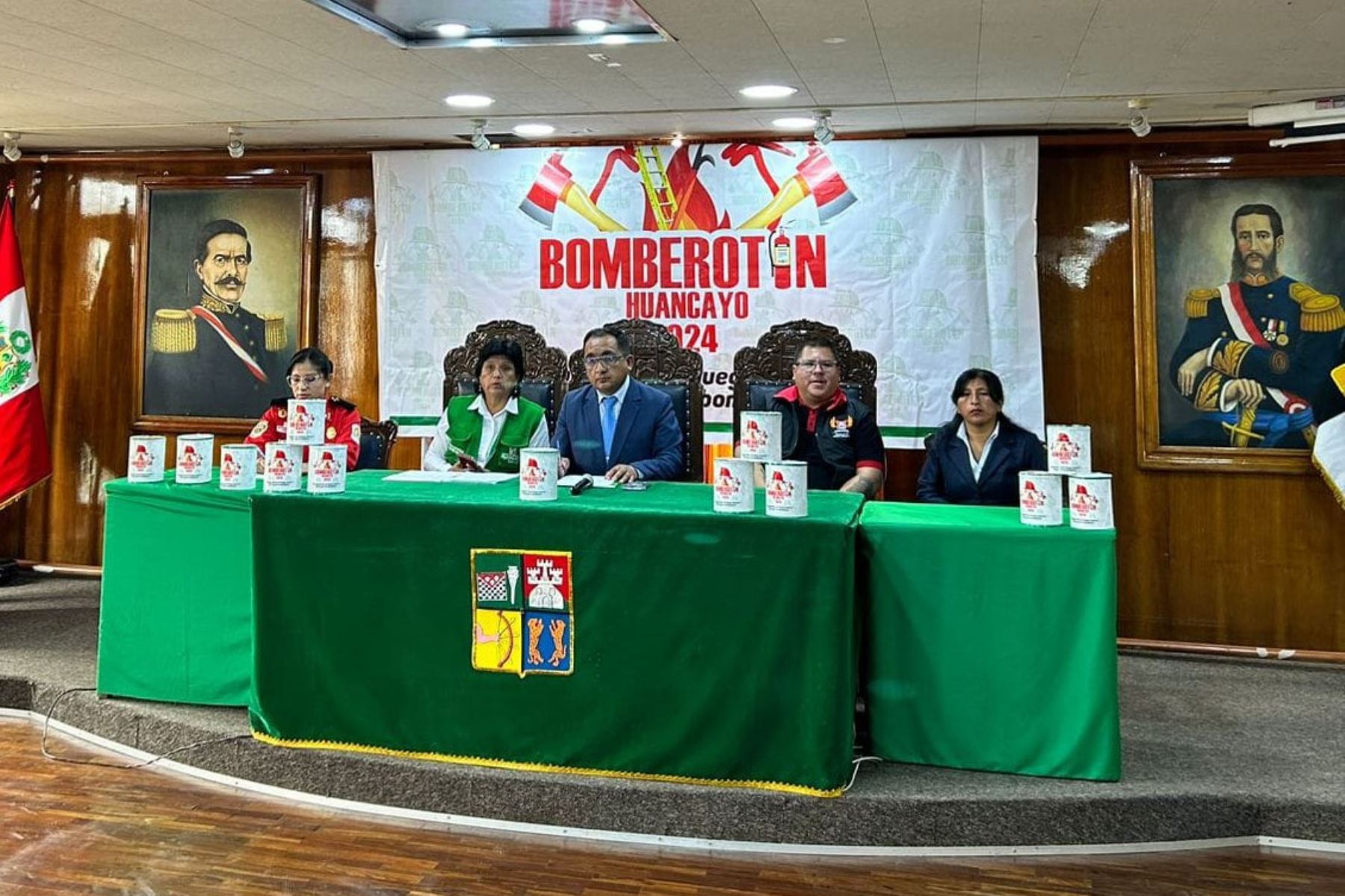 La Bomberotón 2024 es organizada por el municipio de Huancayo y el Patronato de Bomberos Ángeles de fuego.