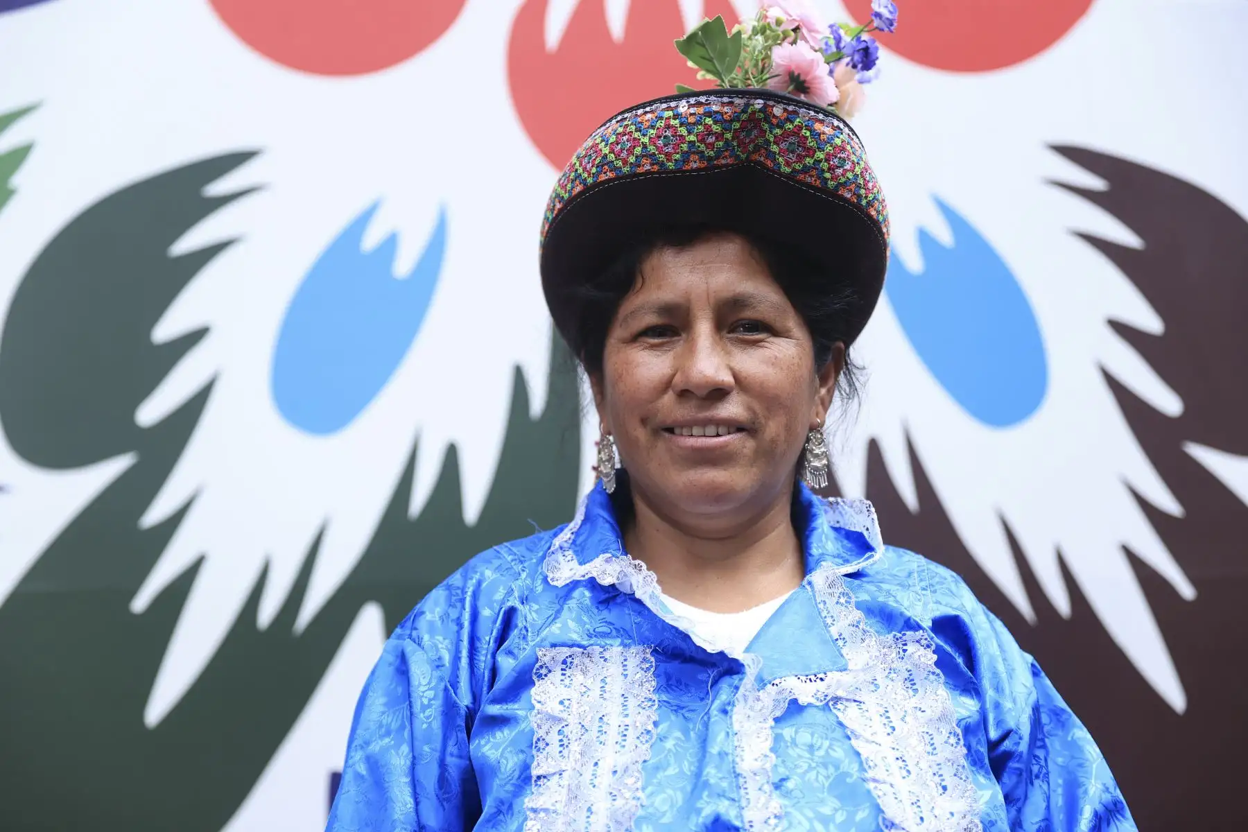 Ayde Allca Pacotaipe luce su traje típico de Chuschi, Ayacucho. Foto: ANDINA/Jhonel Rodríguez Robles