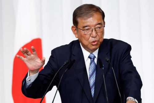 Primer ministro de Japón, Shigeru Ishiba. Foto: AFP