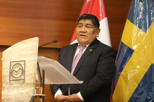 El ministro de Energía y Minas, Rómulo Mucho, inauguró ayer la segunda edición de la Swedish Mining Initiative Perú 2024. Cortesía Minem