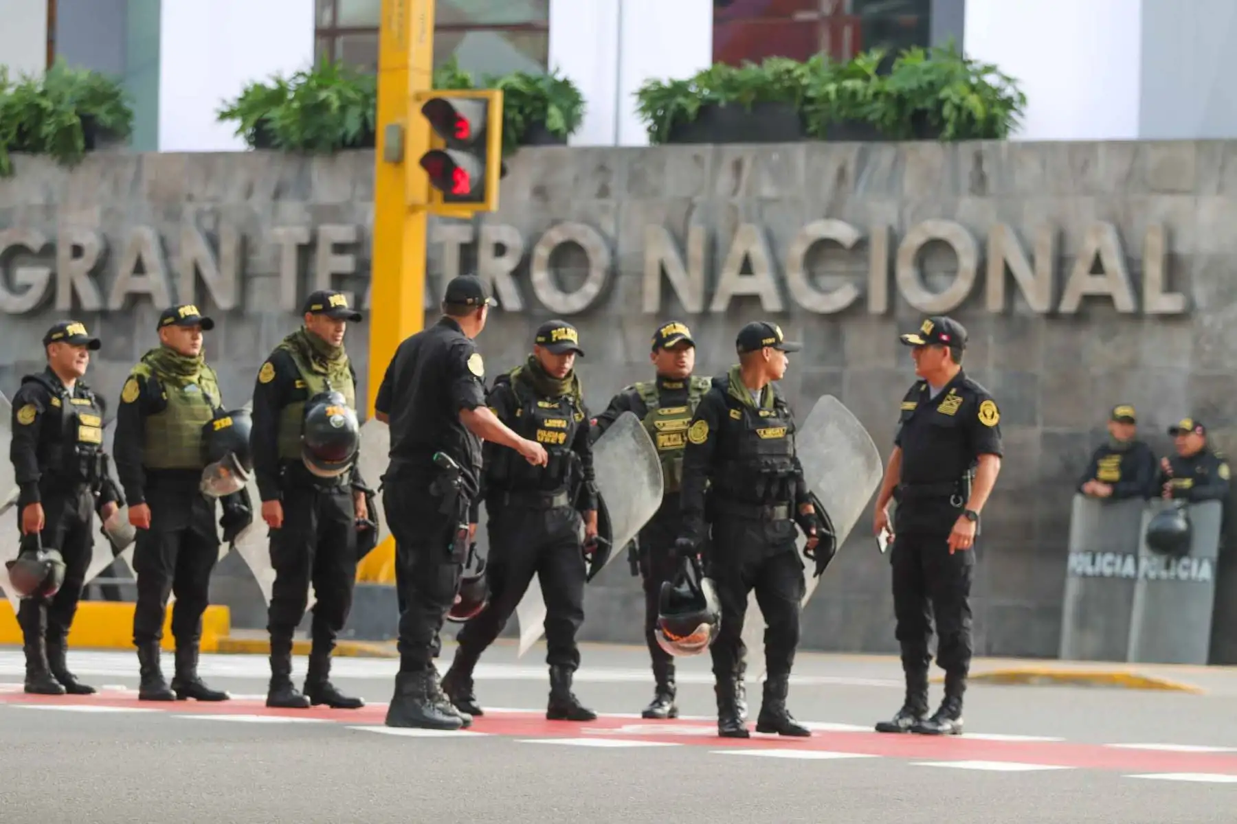 Refuerzan medidas de seguridad en el Centro Internacional de Prensa APEC para garantizar la seguridad de los líderes y delegados participantes. Foto: ANDINA/ Lino Chipana