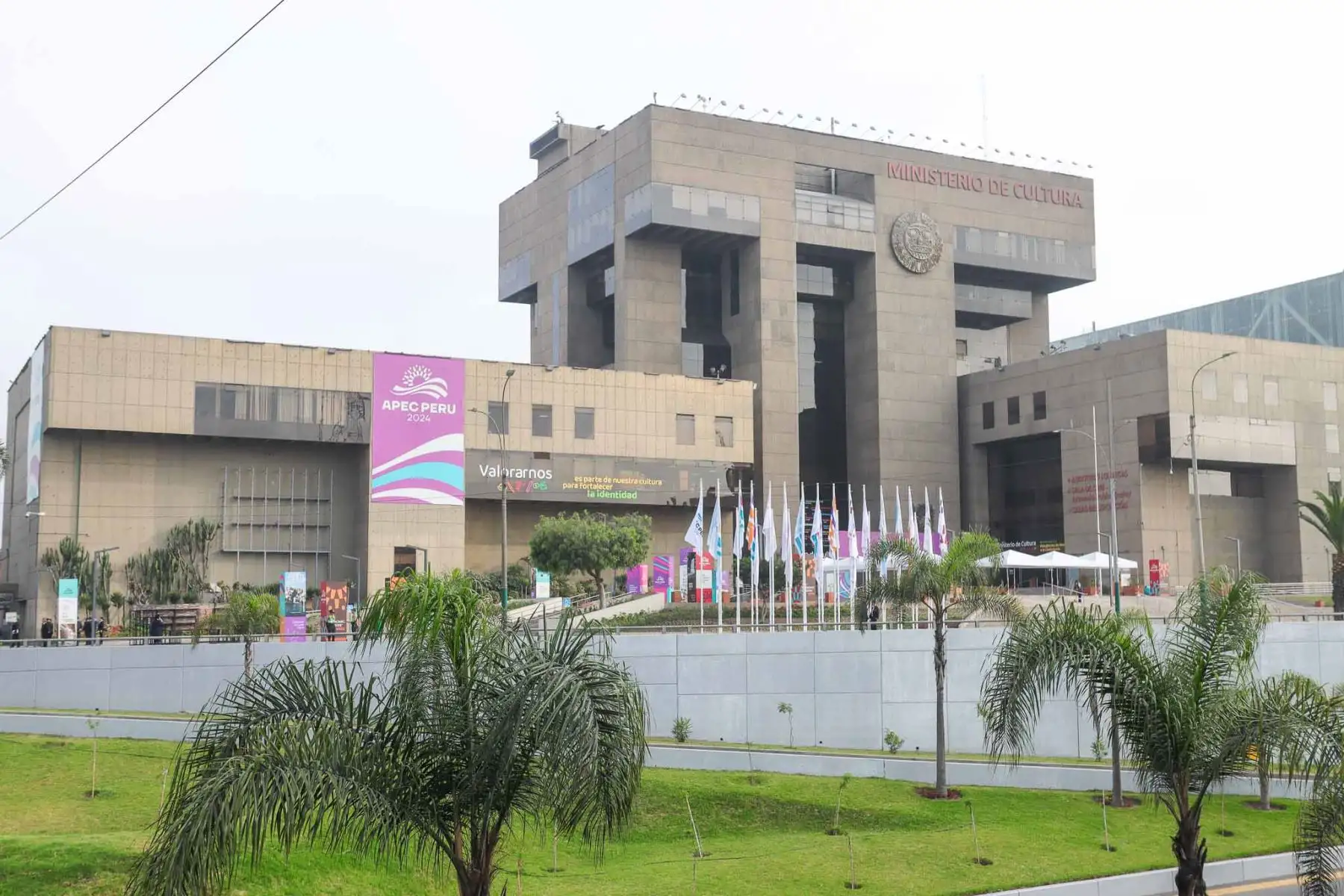 Refuerzan medidas de seguridad en el Centro Internacional de Prensa APEC para garantizar la seguridad de los líderes y delegados participantes. Foto: ANDINA/ Lino Chipana