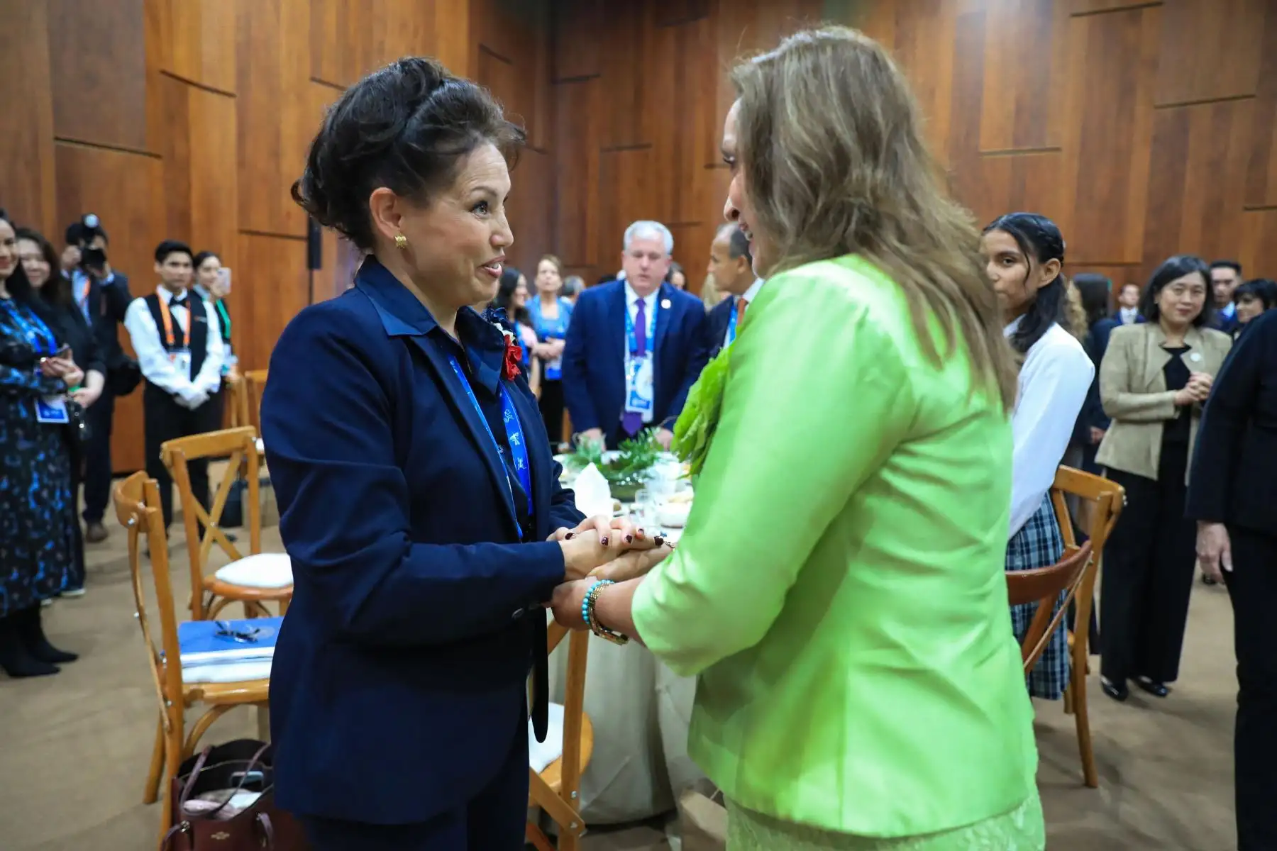 Presidenta Dina Ercilia Boluarte Zegarra participa en el evento de empoderamiento económico de las mujeres. Foto: ANDINA/Prensa Presidencia