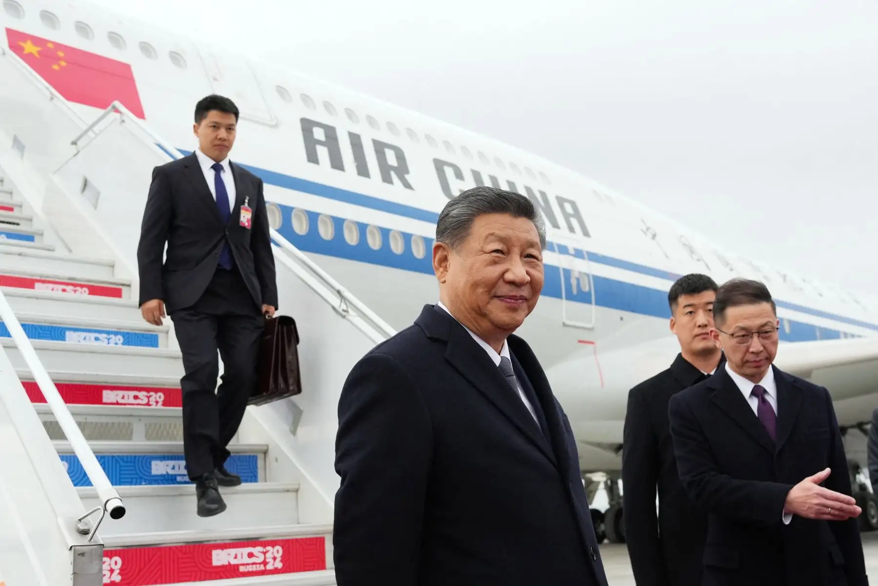 Presidente chino Xi Jinping en imagen de octubre de 2024. Foto: AFP.