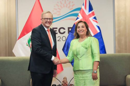 APEC Perú 2024: Encuentro bilateral Perú Australia