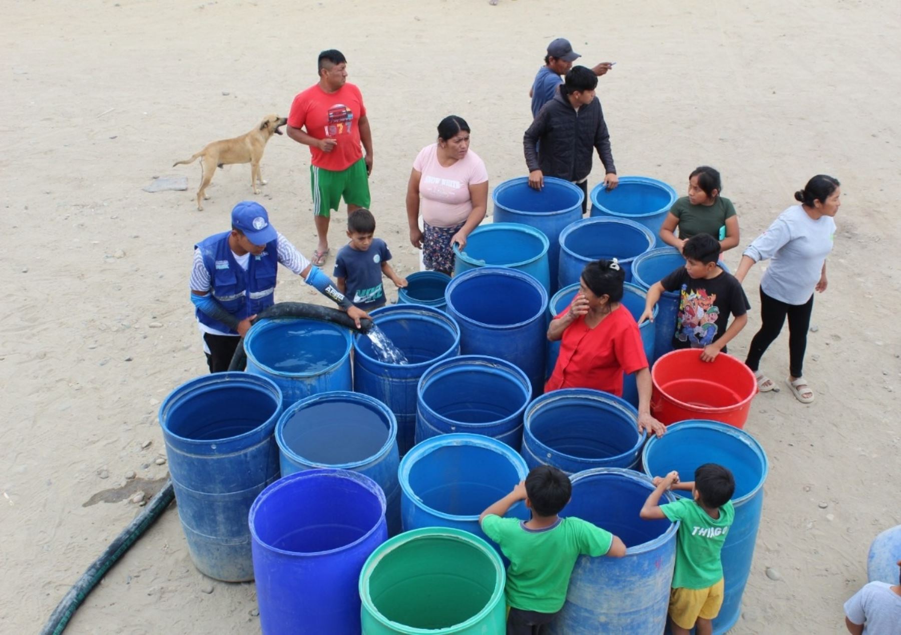 Cerca de medio millón de pobladores de Piura se beneficiarán con la ejecución del megaproyecto de agua potable y saneamiento que impulsa el Ejecutivo. ANDINA/Difusión