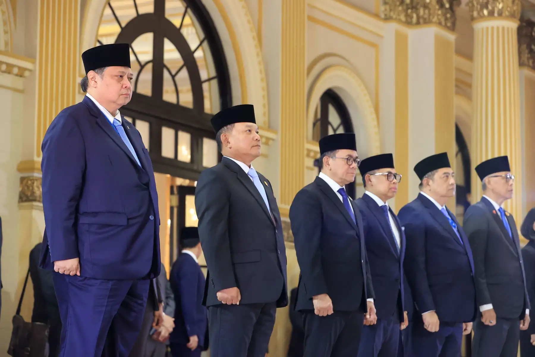 La presidenta de la república, Dina Ercilia Boluarte Zegarra, recibe al presidente de la República de Indonesia, Prabowo Subianto, quien también participará en la Semana de Líderes Económicos de APEC Perú 2024. Foto: ANDINA/Prensa Presidencia