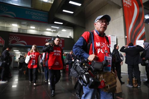 APEC Perú 2024: Prensa nacional y extranjera cubren las incidencias de este importante Foro internacional