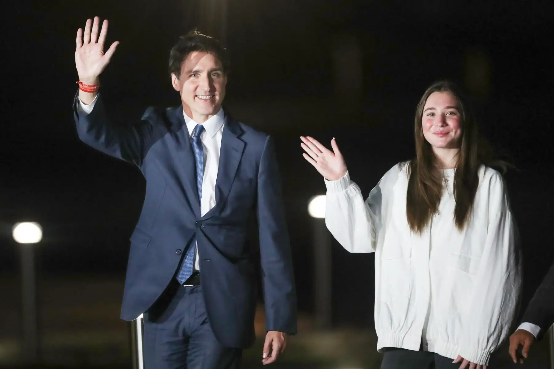 Justin Trudeau. Primer Ministro de Canadá, llega a Lima para la Cumbre APEC 2024.
Grupo Aéreo N° 8. Callao.
Foto: ANDINA / Lino Chipana.
