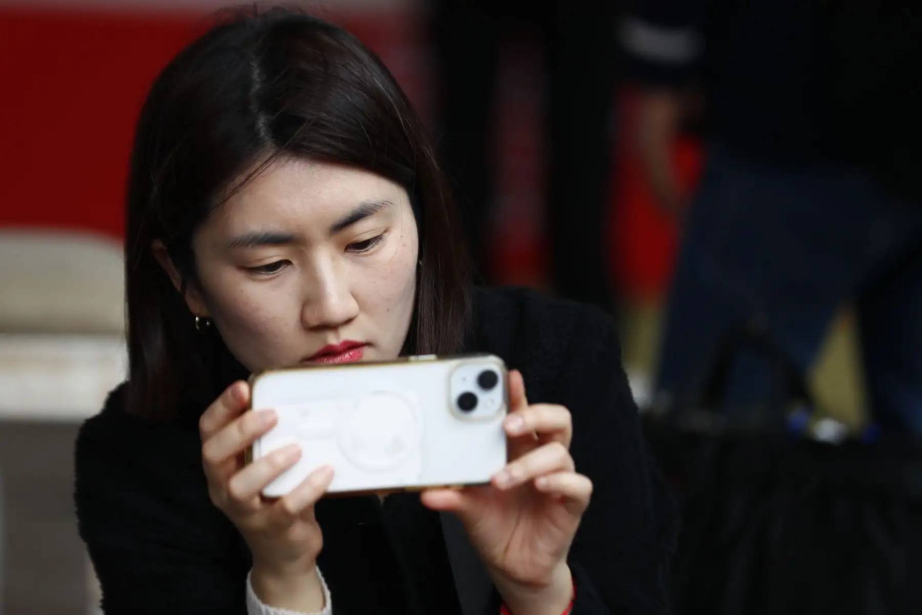 Periodistas de Corea del Sur visitaron la zona de Promperú, en el Centro Internacional de Prensa ubicado en el Ministerio de Cultura, en el marco de las reuniones de jefes de Estado del Foro de Cooperación Económica Asia-Pacífico APEC Perú 2024 que se realizan en Lima hasta el 16 de noviembre. Foto: ANDINA/Daniel Bracamonte
