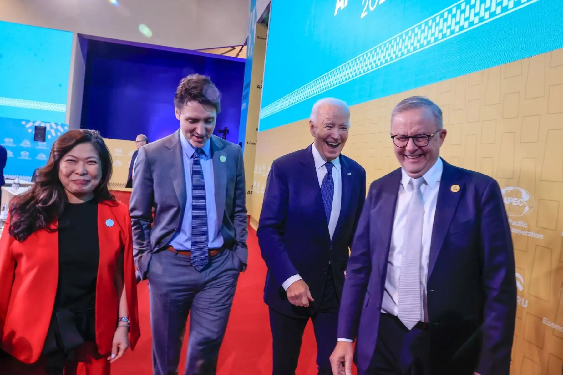 Líder económico de Estados Unidos, Joe Biden durante su participación en el APEC Perú 2024. Foto: ANDINA/Prensa Presidencia