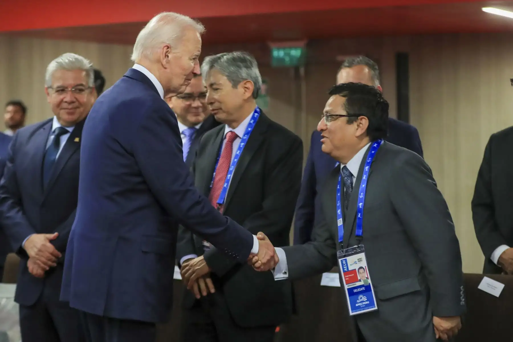 Presidenta Dina Boluarte se reúne con el mandatario de Estados Unidos, Joe Biden. Foto: ANDINA/Prensa Presidencia