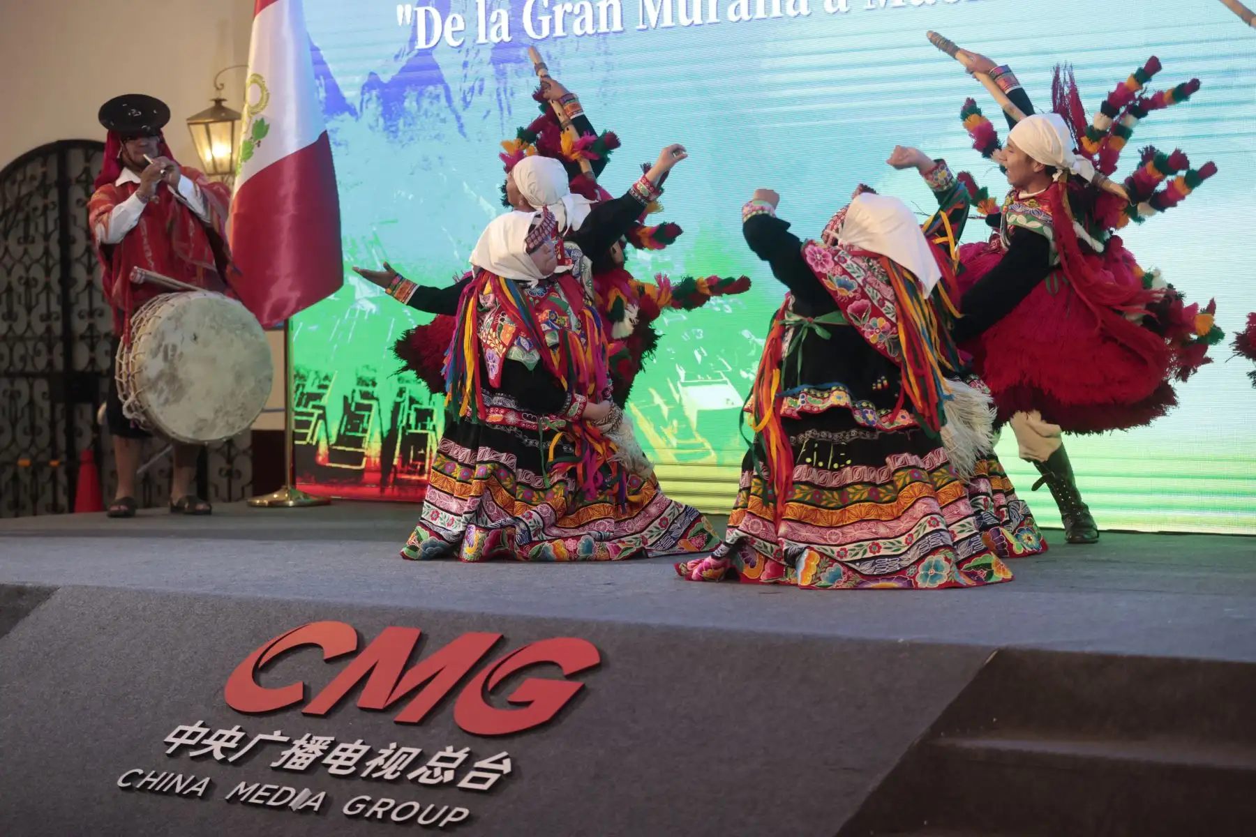 Ceremonia de Lanzamiento de la Tercera Temporada de " Frase Clásicas Citadas por Xi Jinping" ( Versión en Español Encuentro de Intercambios Culturales China_ Perú. Foto: ANDINA/Vidal Tarqui