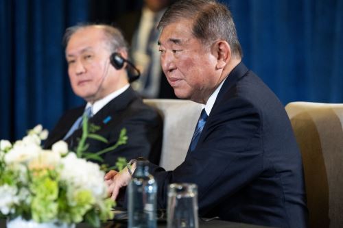 Primer ministro japonés, Shigeru Ishiba. Foto: AFP