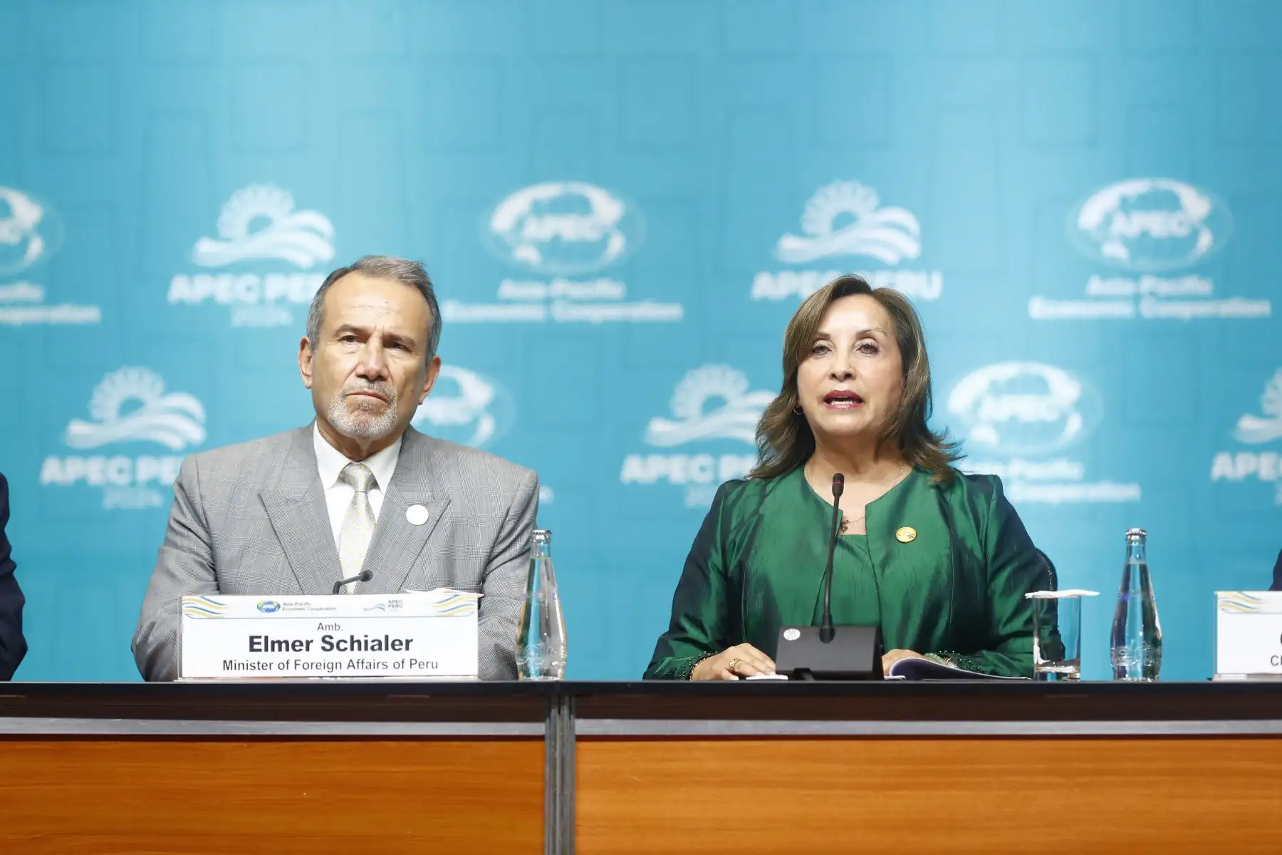 Palabras de cierre de la líder económica del Perú, Dina Ercilia Boluarte Zegarra, en la Cumbre de Líderes APEC 2024.
Foto: ANDINA/Daniel Bracamonte