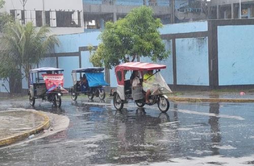 Precipitación estará acompañada de descargas eléctricas y ráfagas de viento con velocidades cercanas a los 50 km/h.ANDINA/Difusión