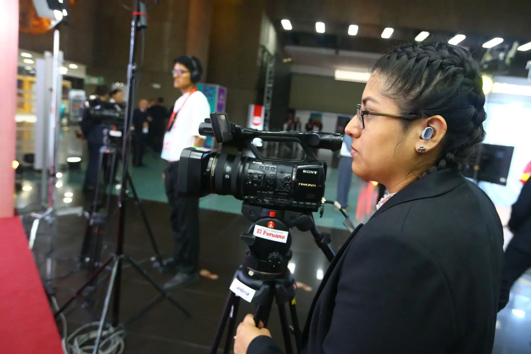 Periodistas de la Agencia de Noticias Andina y el Diario El Peruano realizaron una cobertura extraordinaria en el  Foro de Cooperación Económica Asia-Pacífico APEC Perú 2024, realizado en Lima. 
Foto: ANDINA/Eddy Ramos