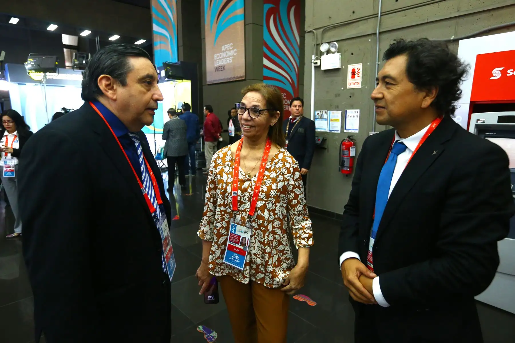 Periodistas de la Agencia de Noticias Andina y el Diario El Peruano realizaron una cobertura extraordinaria en el  Foro de Cooperación Económica Asia-Pacífico APEC Perú 2024, realizado en Lima. 
Foto: ANDINA/Eddy Ramos