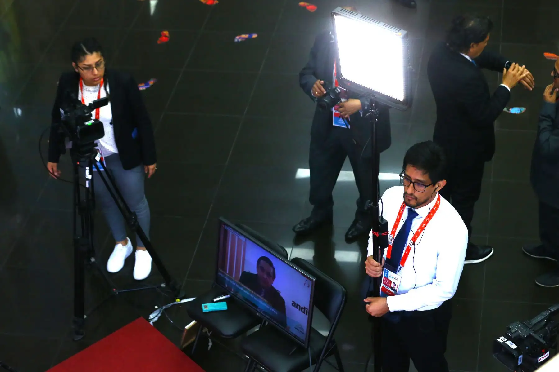 Periodistas de la Agencia de Noticias Andina y el Diario El Peruano realizaron una cobertura extraordinaria en el  Foro de Cooperación Económica Asia-Pacífico APEC Perú 2024, realizado en Lima. 
Foto: ANDINA/Eddy Ramos