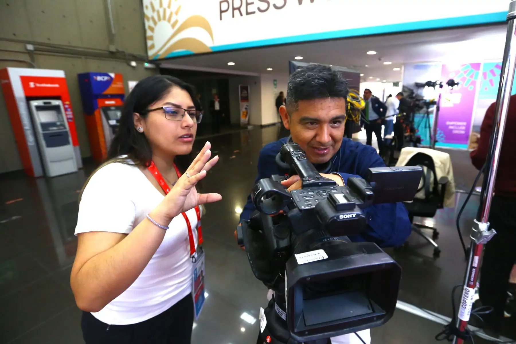Periodistas de la Agencia de Noticias Andina y el Diario El Peruano realizaron una cobertura extraordinaria en el  Foro de Cooperación Económica Asia-Pacífico APEC Perú 2024, realizado en Lima. 
Foto: ANDINA/Eddy Ramos