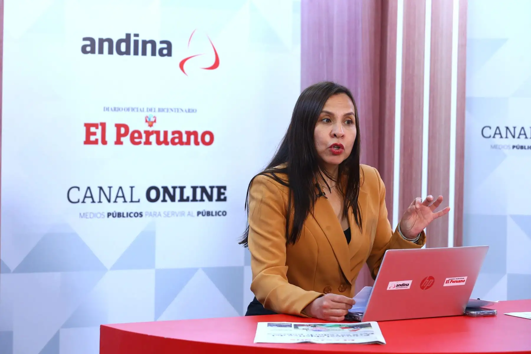 Periodistas de la Agencia de Noticias Andina y el Diario El Peruano realizaron una cobertura extraordinaria en el  Foro de Cooperación Económica Asia-Pacífico APEC Perú 2024, realizado en Lima. 
Foto: ANDINA/Eddy Ramos