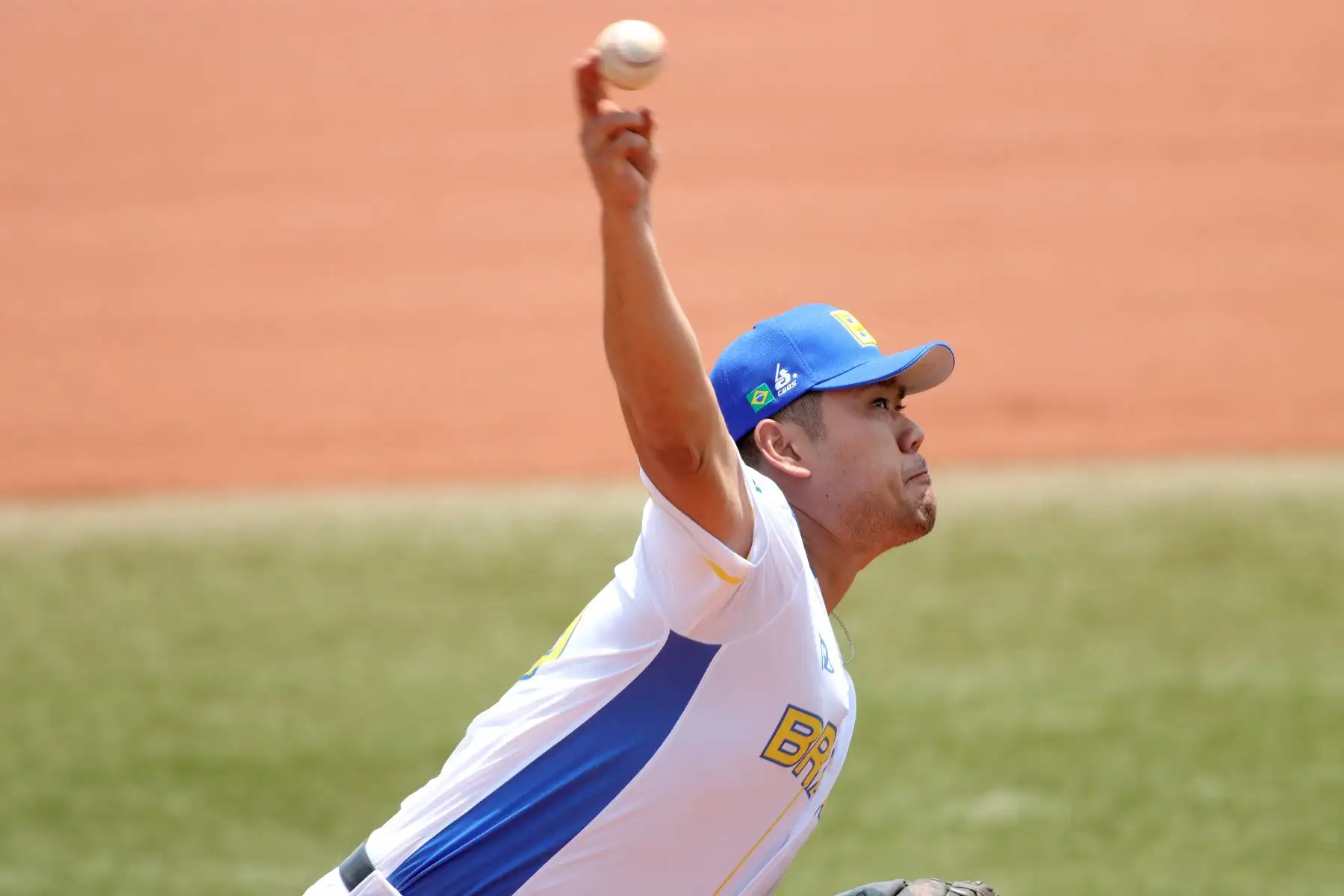 El XIX Campeonato Sudamericano de Béisbol. Categoría Mayores  2024.
Partido entre los equipos de Argentina vs Brasil.
Complejo Deportivo de Villa María del Triunfo con el respaldo del IPD.
Foto: ANDINA / Lino Chipana.
