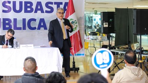 Especialistas brindarán conocimientos técnicos, legales y testimoniales de la subasta. Foto: Emilima