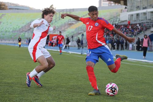 Perú no pudo ante Chile en Valparaíso