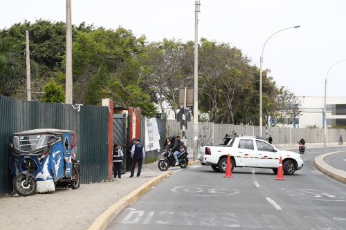 Las obras se ejecutarán en la Av. Amézaga, entre las avenidas Ramón Herrera y Óscar R. Benavides en el Cercado de Lima. Foto: ANDINA/Daniel Bracamonte