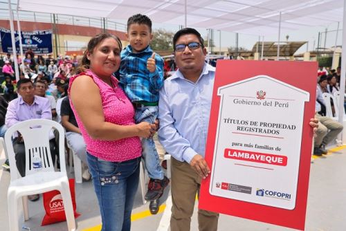 La empresa agrícola Cayaltí,  de Chiclayo (Lambayeque) transfirió cerca de 1.2 millones de metros cuadrados  a Cofopri,