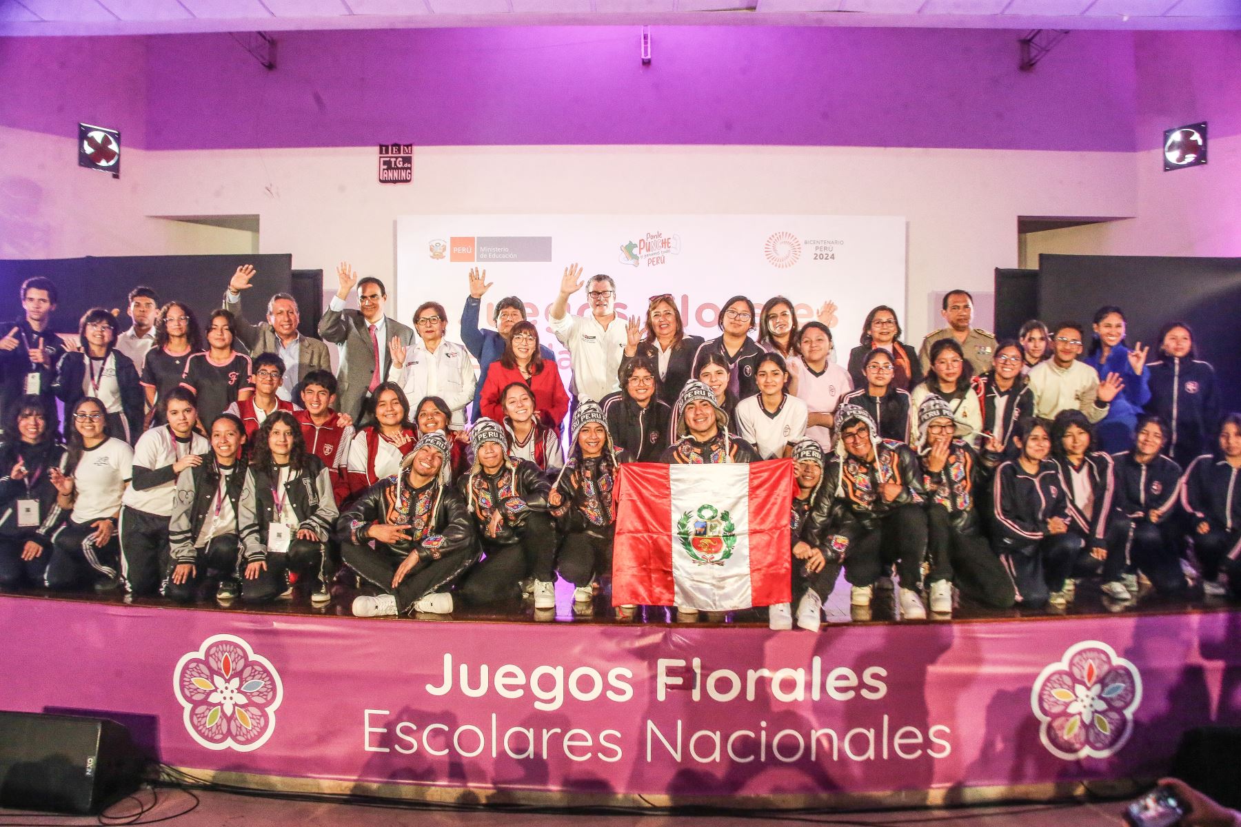 Hoy se dio inicio a la última etapa de los Juegos Florales Escolares Nacionales (JFEN), en los que participan 1274 estudiantes de las 26 regiones, del tercero al quinto grado de secundaria de colegios públicos y privados. Foto:  ANDINA/Difusión