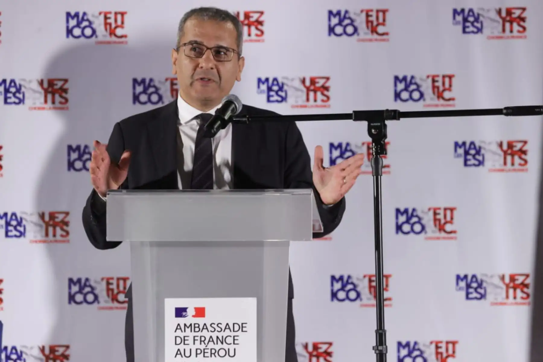 Como parte de la Campaña internacional "Marque Francia", con empresarios franceses y peruanos a fin fomentar  inversiones entre Perú y Francia. Nasser El Mamoune (Business France)Foto: ANDINA/Melina Mejía