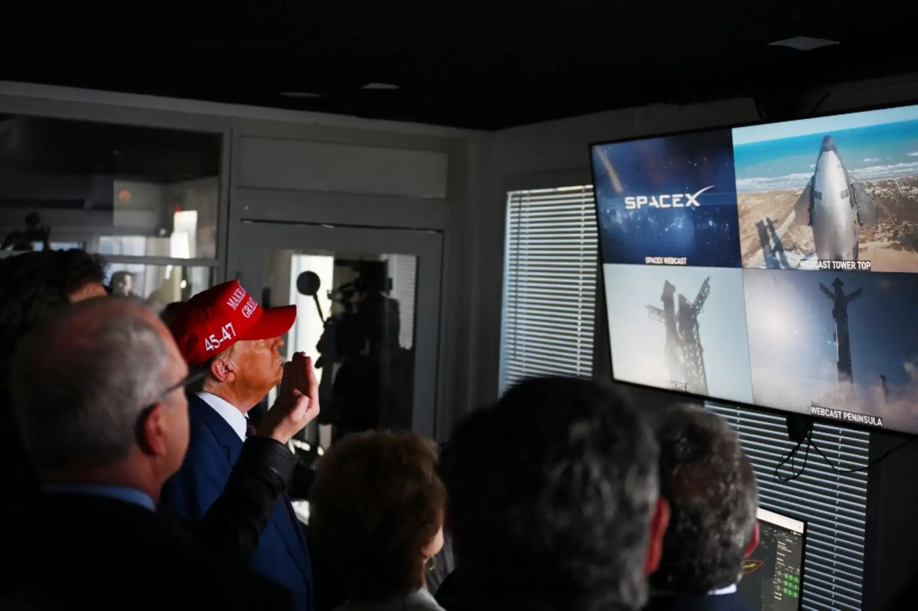 El Starship aterrizó intacto, a pesar de haber perdido parte del material protector que recubría al cohete durante el descenso. Foto: AFP