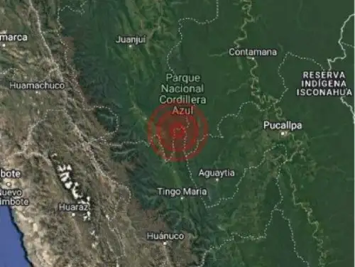 El epicentro del sismo de magnitud 4.0 se localizó cerca de Uchiza, en el sur de la región San Martín.