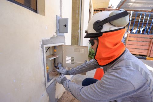 Minem concluyó primera etapa de instalación de redes de gas natural en Arequipa, Moquegua y Tacna.  Foto: Cortesía.