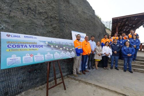 Costa Verde: repondrán geomallas contra derrumbes y reforzarán puentes ante próximo verano