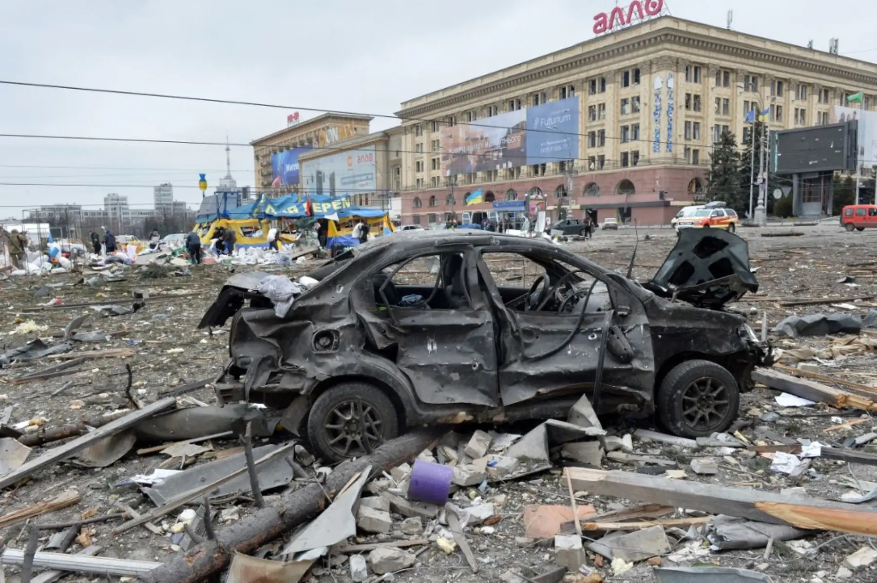 La guerra entre Ucrania y Rusia no cesa. Foto: AFP